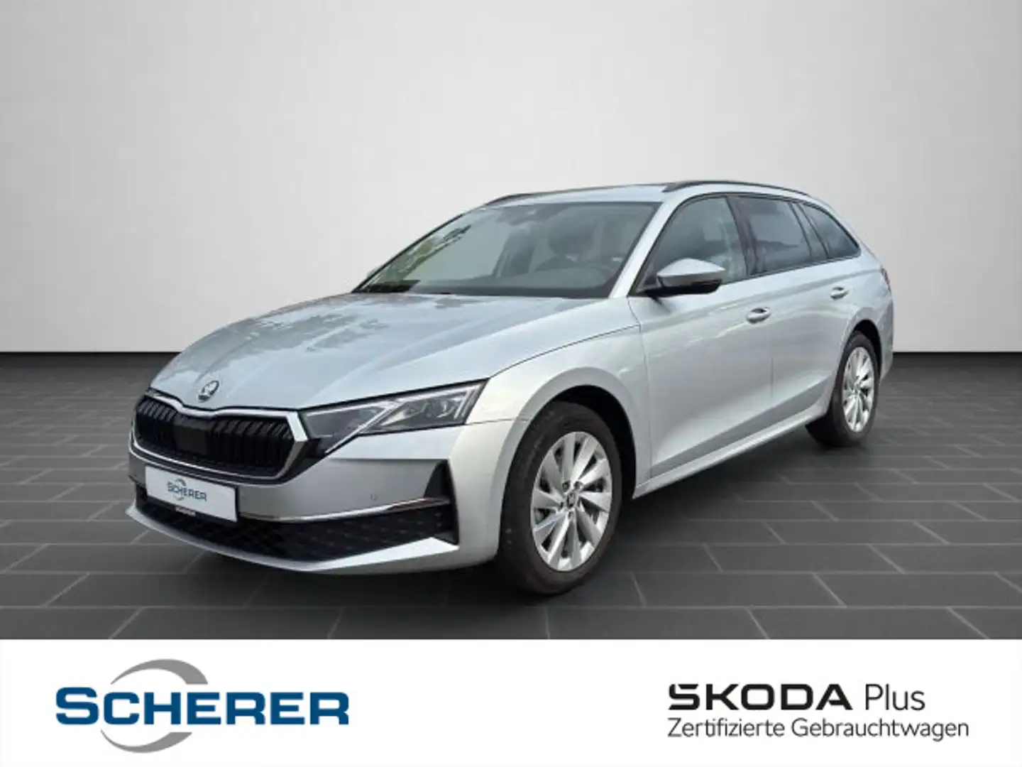Skoda Octavia Combi Selection 2.0 TDI DSG NAVI RFK ACC Silber - 1