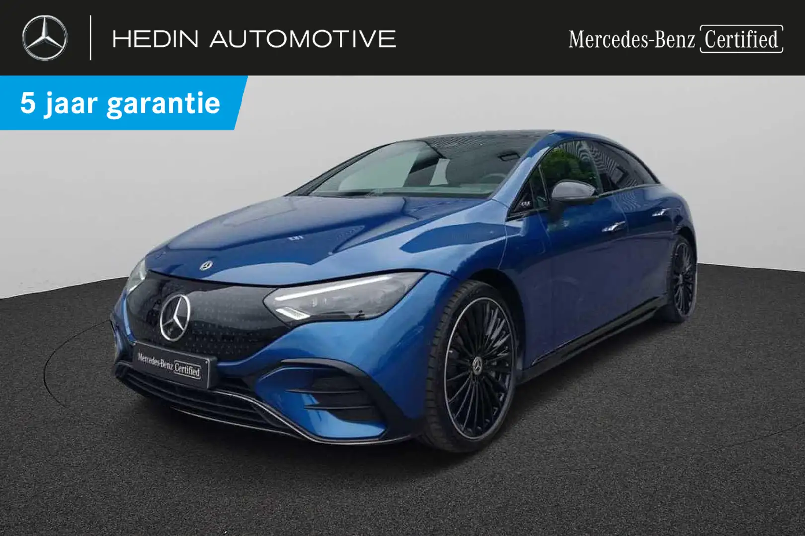 Mercedes-Benz EQE 350 350+ Berline AMG Line | Panoramisch Dak | Head-Up Niebieski - 1