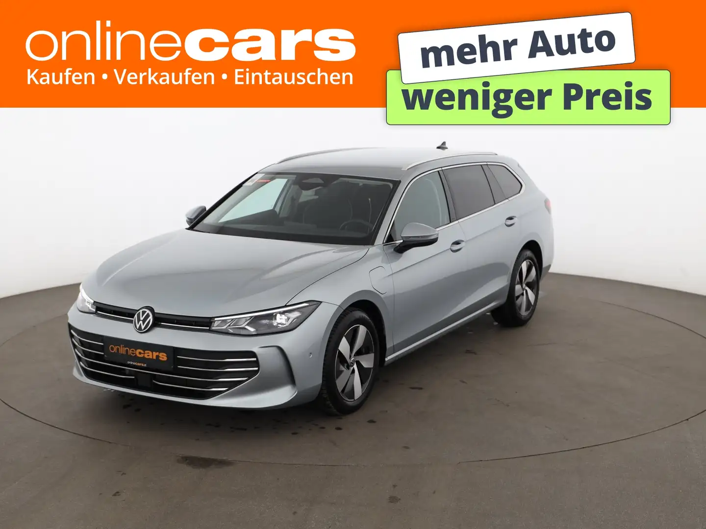 Volkswagen Passat Variant 1.5 TSI e Business Aut LED AHK NAV Silber - 1
