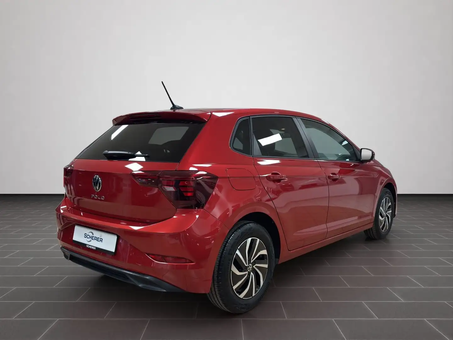 Volkswagen Polo 1.0 MPI Fresh SHZ PDC APP LANE ASSIST 15" Rot - 2