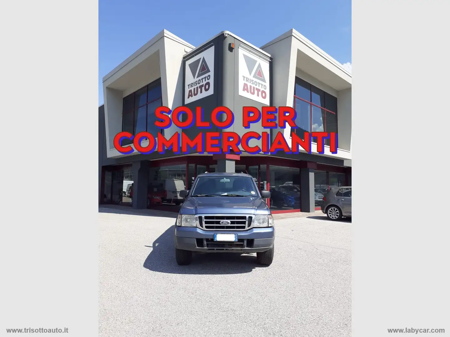 Ford Ranger 2.5 TDI 109CV 4p. DC Pick-up Blauw - 1