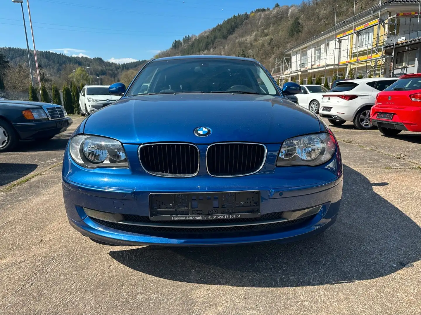 BMW 116 Baureihe 1 Lim. 116i Klima TüV Steuerkette NEU Blau - 2