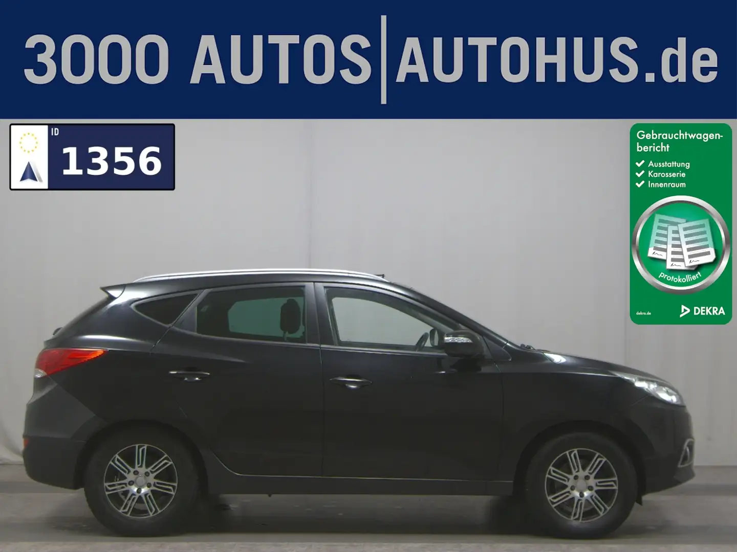 Hyundai iX35 2.0 CRDI Style Leder Navi GSD AHK Schwarz - 1