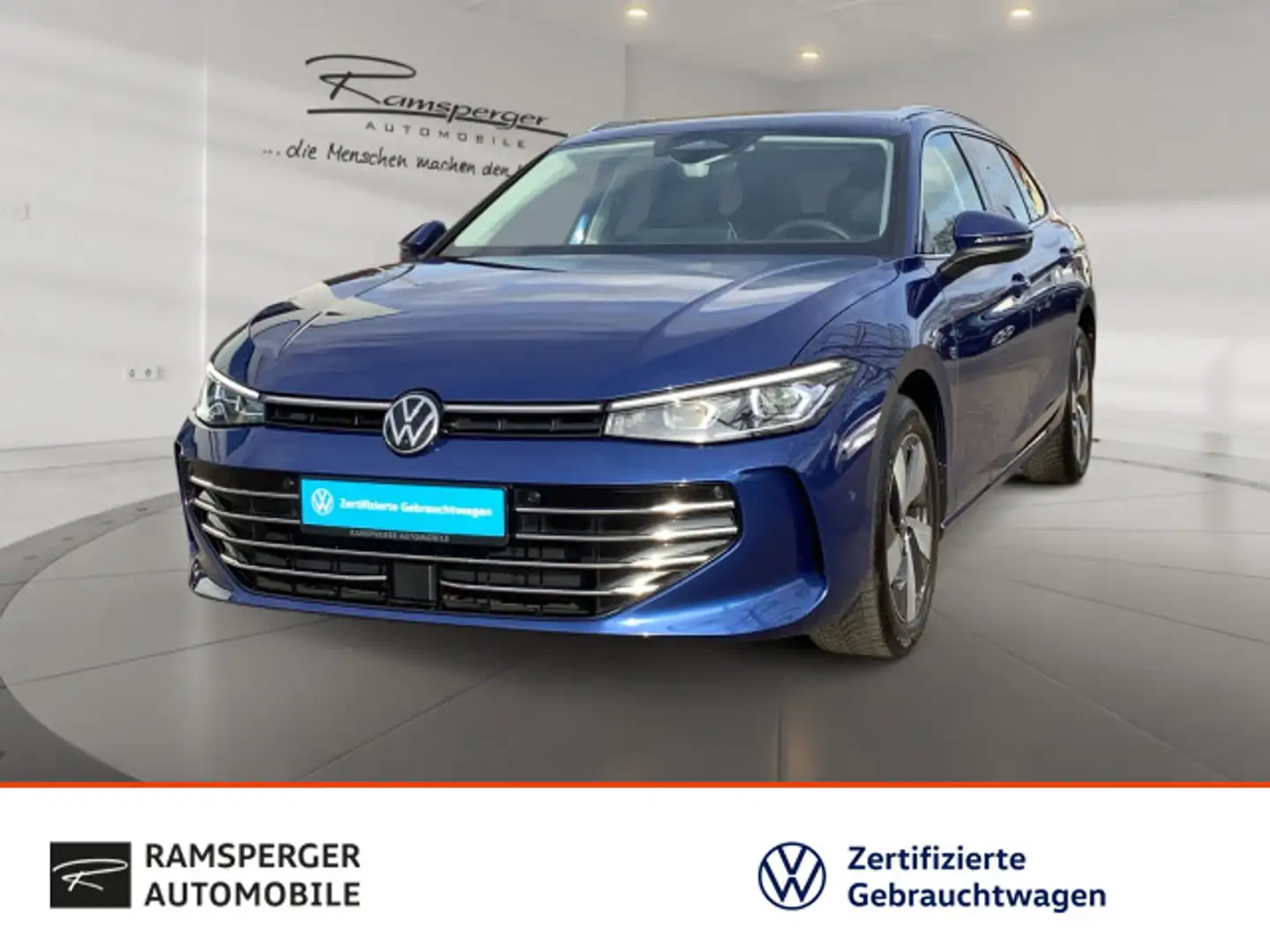 Volkswagen Passat Variant 2.0 TDI DSG Elegance AHK Matrix L Blau - 1