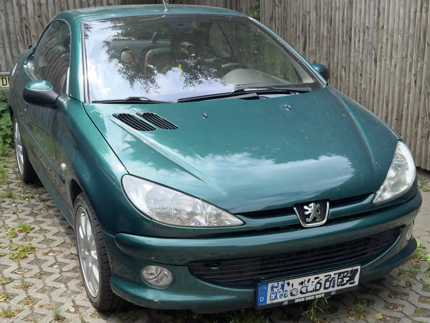 Peugeot 206 CC Roland Garros, TÜV 12/26, Zahnriemen neu Vert - 1