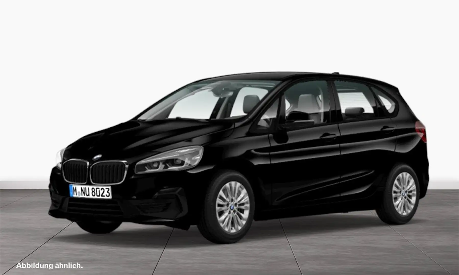 BMW 218 d Active Tourer Advantage DAB LED RFK Navi Schwarz - 1