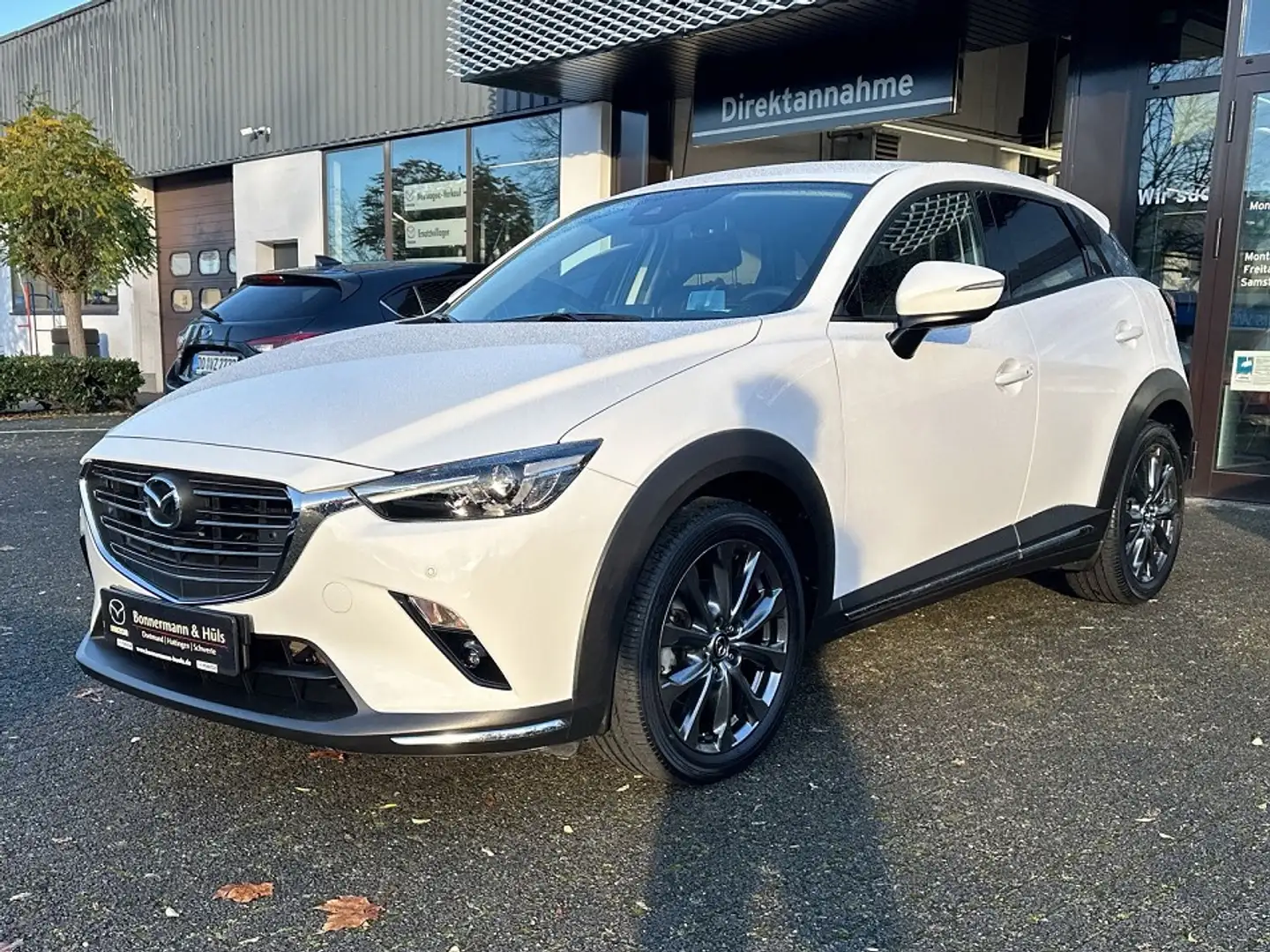Mazda CX-3 2.0 EDITION100 *Leder*NAVI*Rückfahrkamera* Weiß - 1