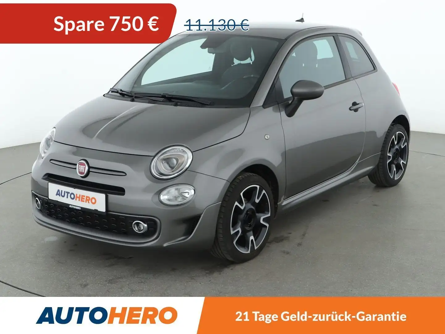 Fiat 500 1.2 S *BEATS*TEMPO*ALU*PDC*KLIMA* Grau - 1