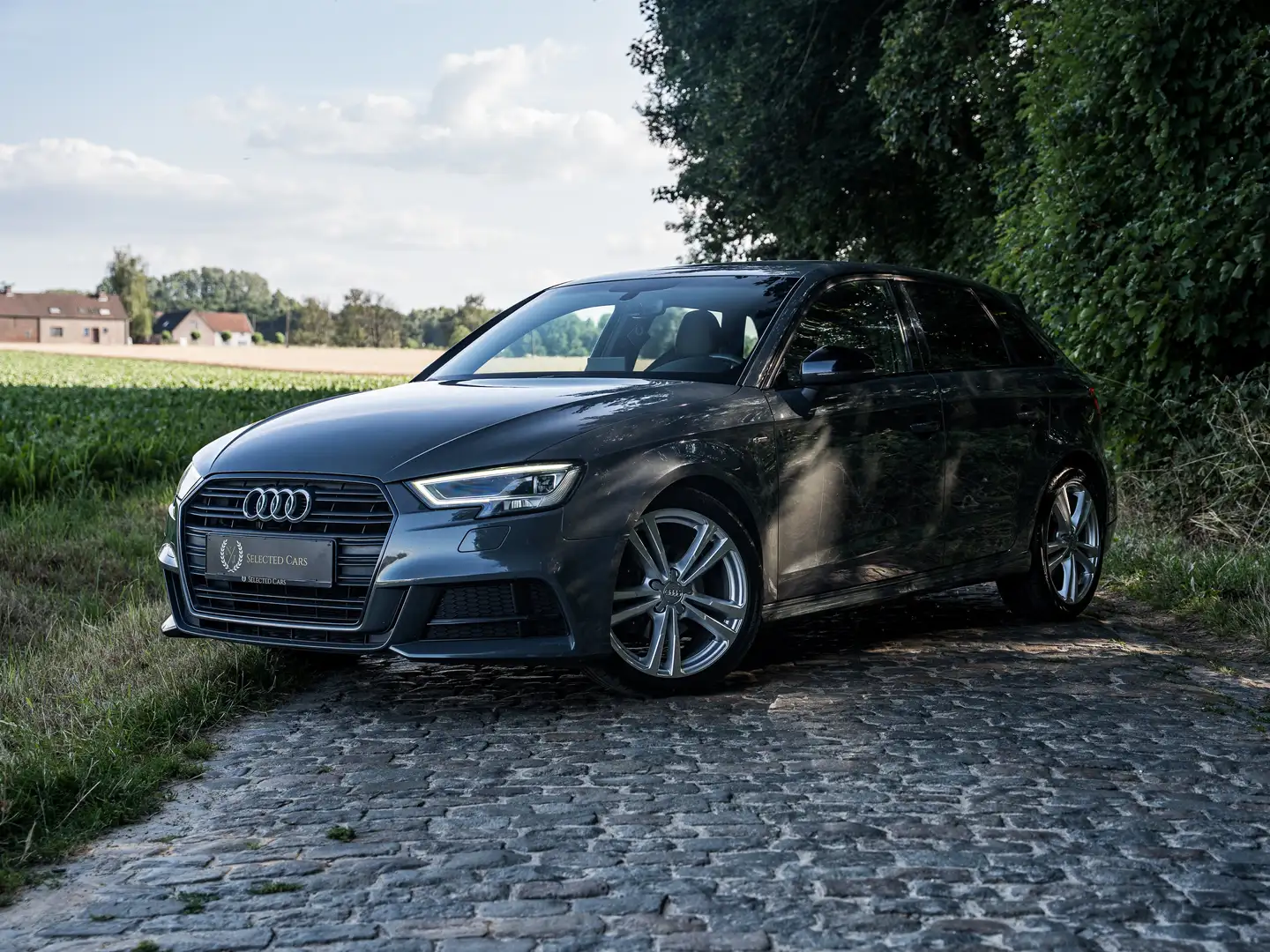 Audi A3 A3 Sportback*S-line*S-Tronic*Bang&Olufsen*Carplay Gris - 2
