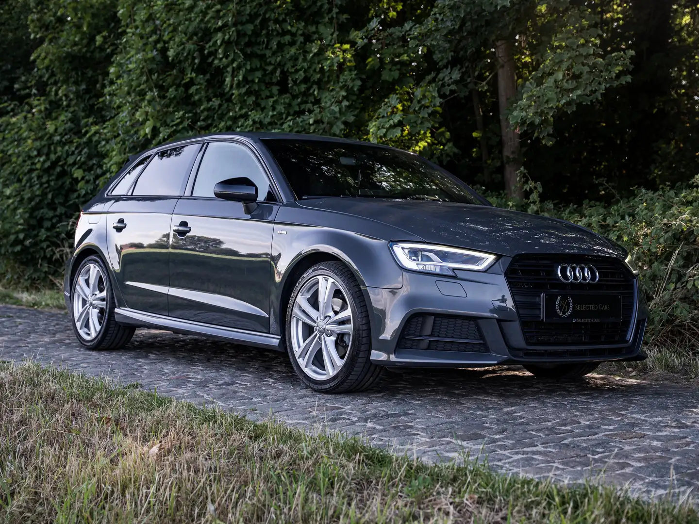 Audi A3 A3 Sportback*S-line*S-Tronic*Bang&Olufsen*Carplay Gris - 1