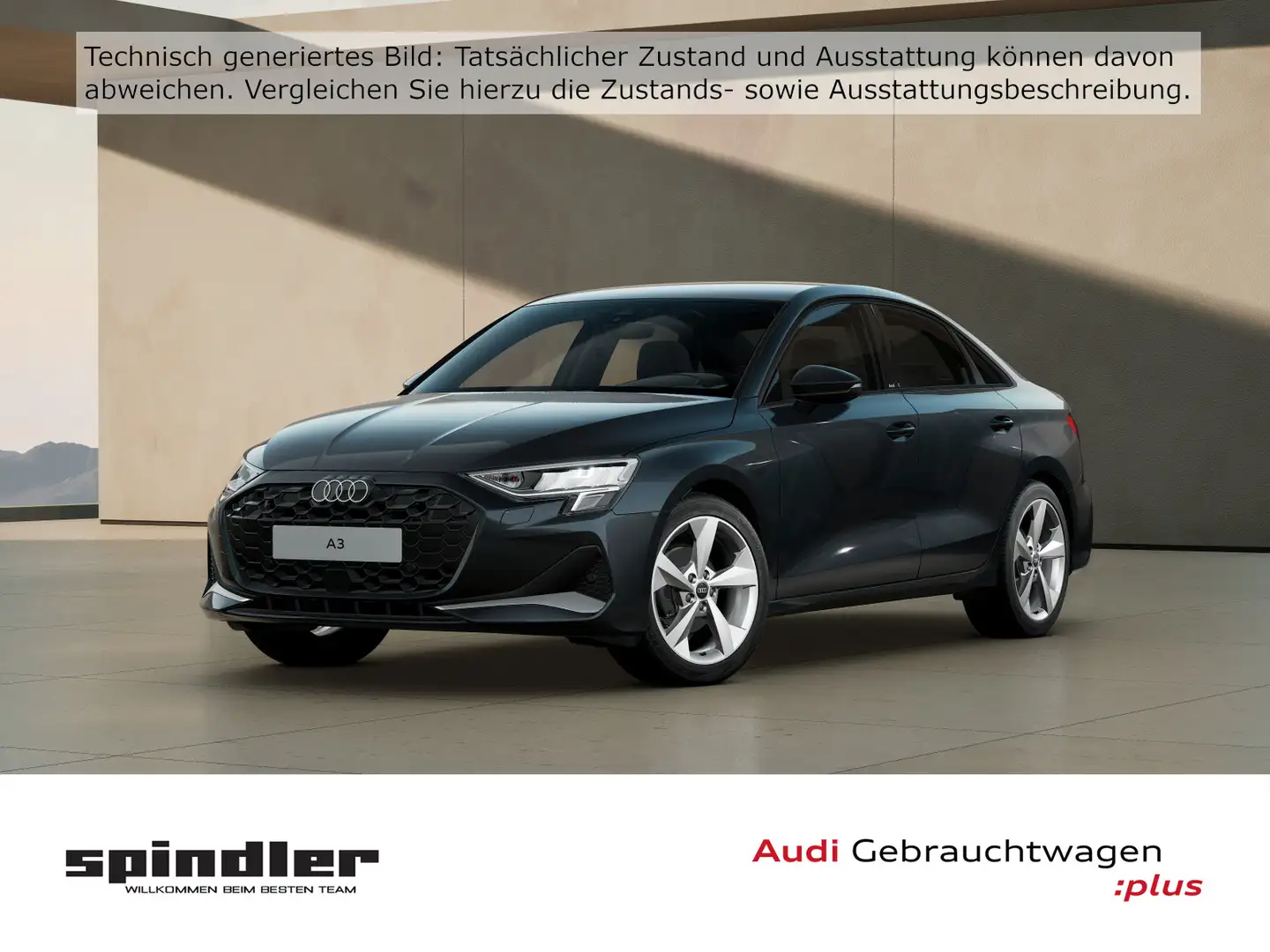 Audi A3 advanced 35TFSI S-tronic/ Navi, AHK Grau - 1