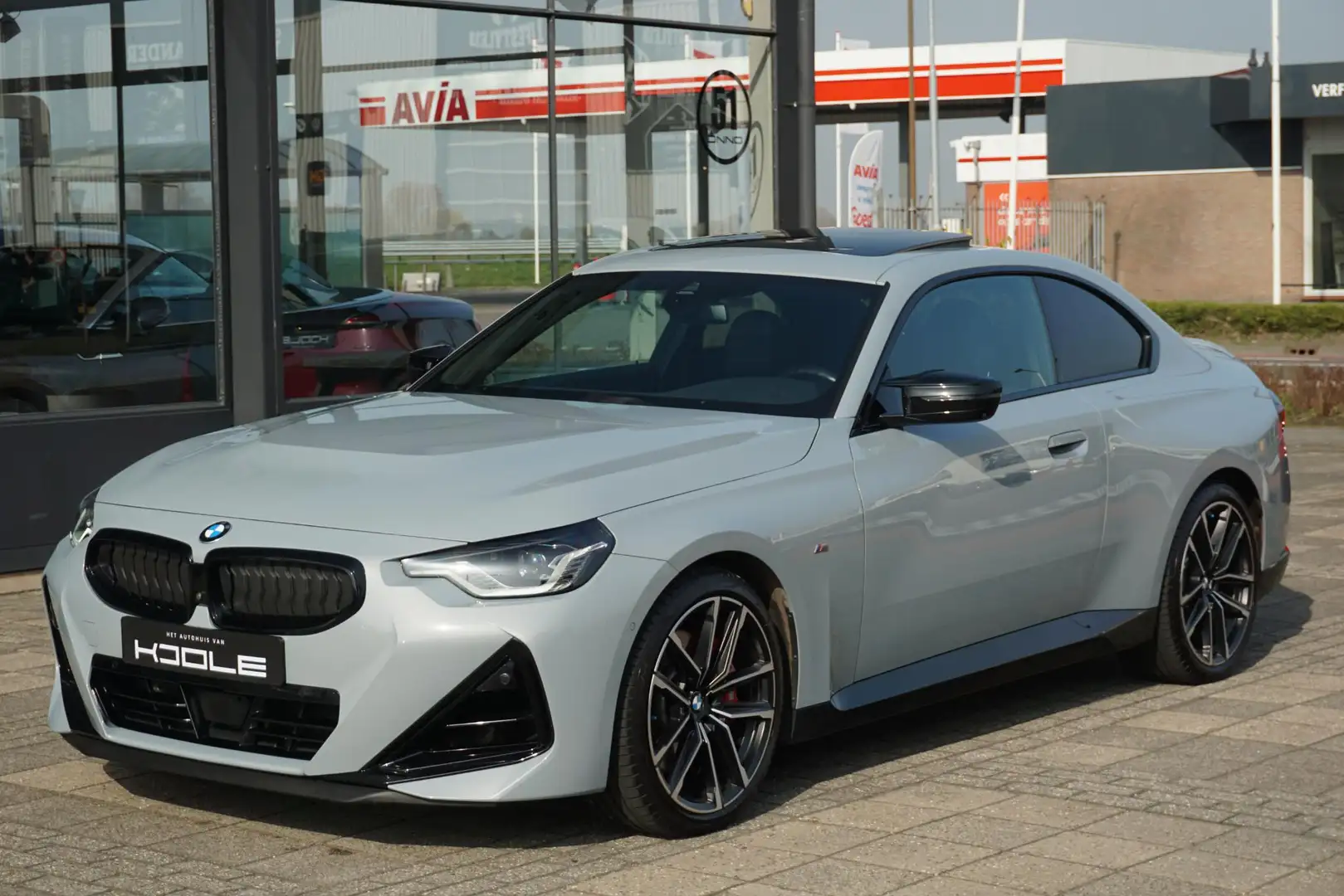 BMW 240 2-serie Coupé M240i xDrive Executive | 2 jaar gara Gris - 1
