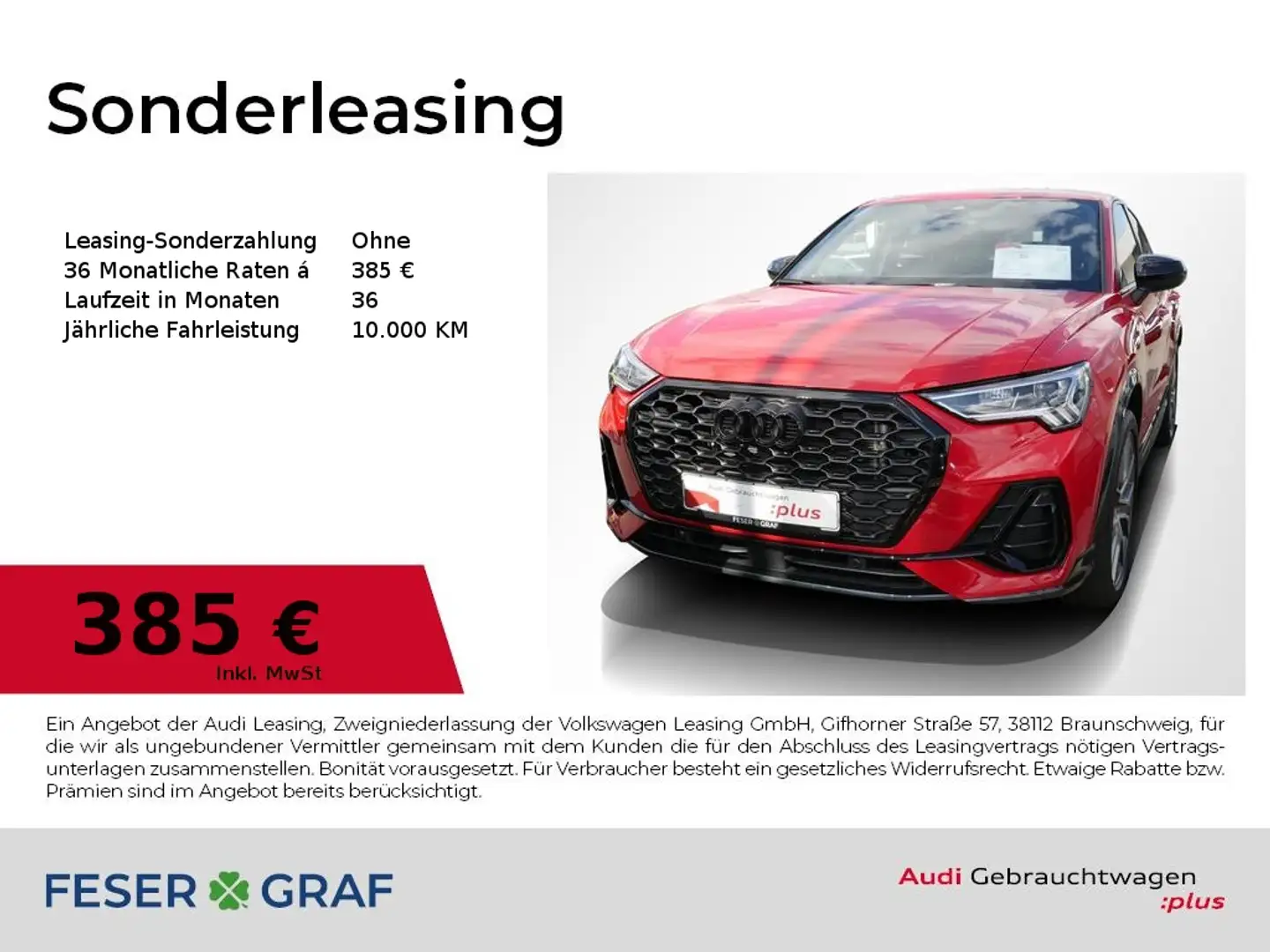 Audi Q3 Sportback 40 TFSI q. S line Int/LED/ACC/AHK/Standh Rot - 1