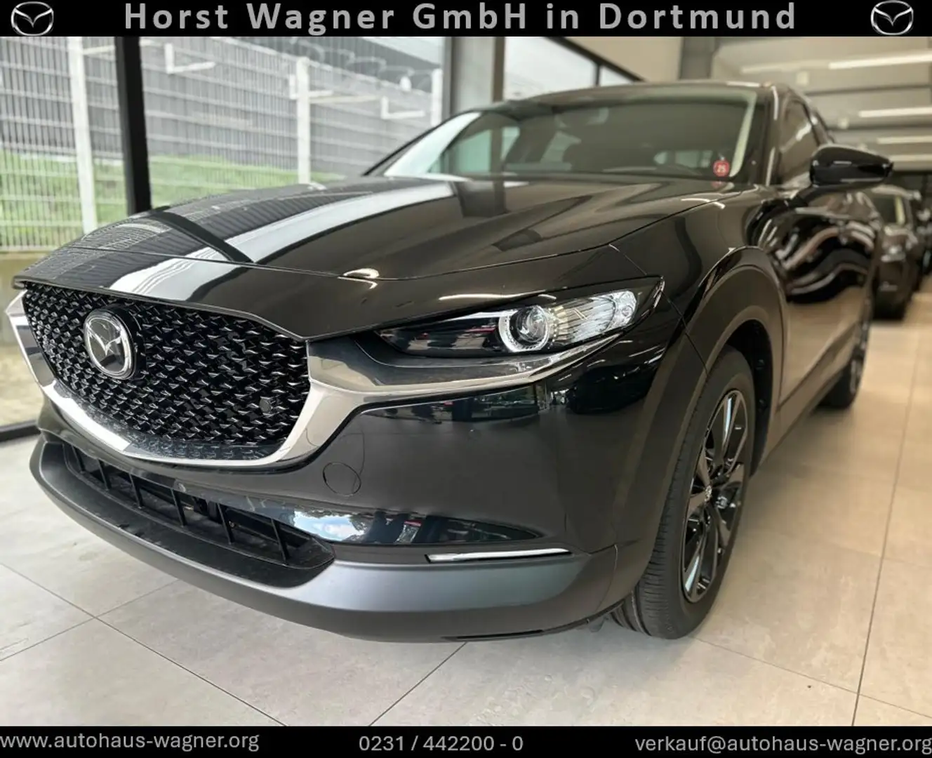 Mazda CX-30 Homura 140 PS *Alexa*Navi*Voll-LED*Tageszulassung* Negro - 1