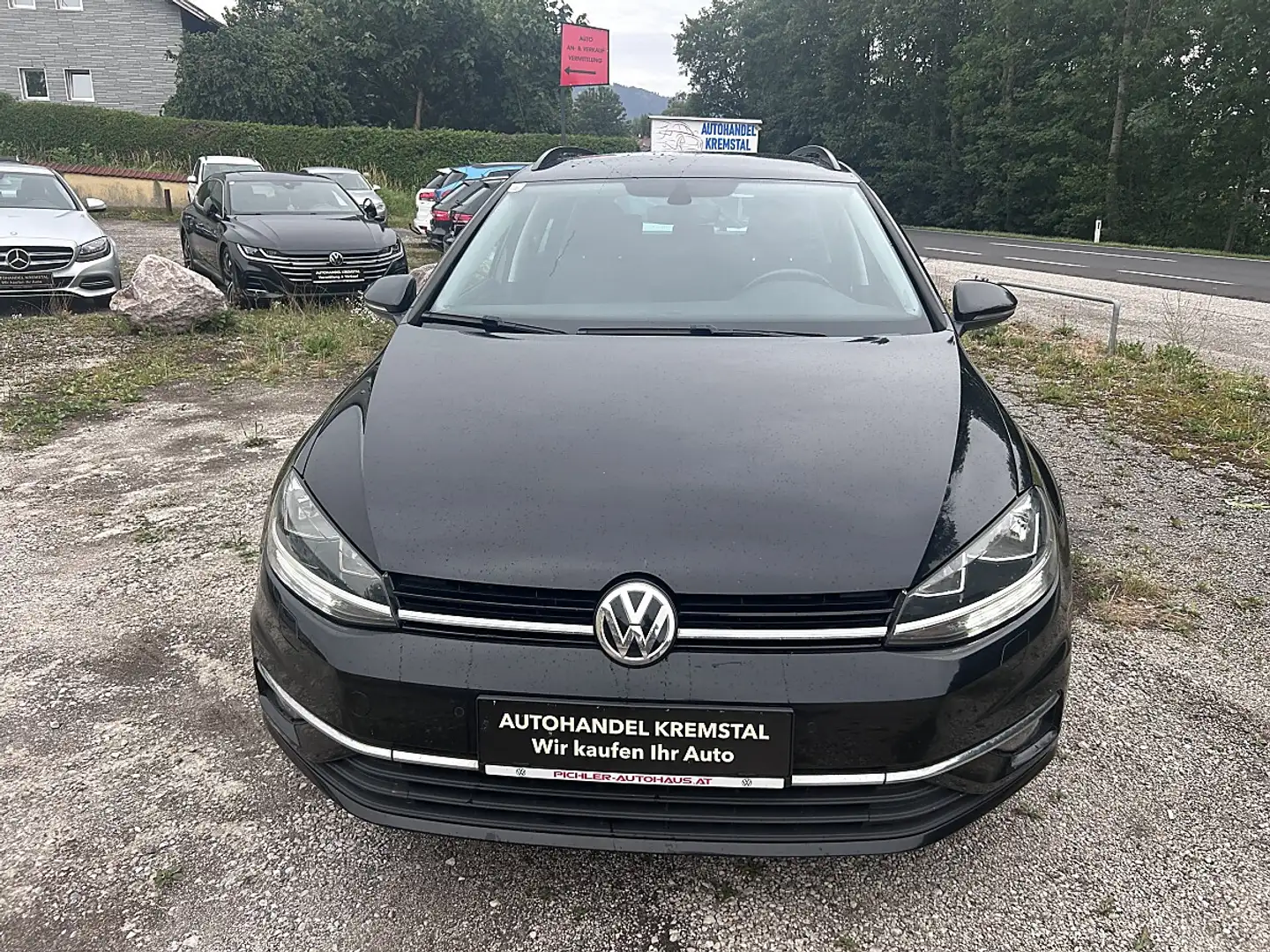 Volkswagen Golf Combi 1,6 TDI DSG Schwarz - 2