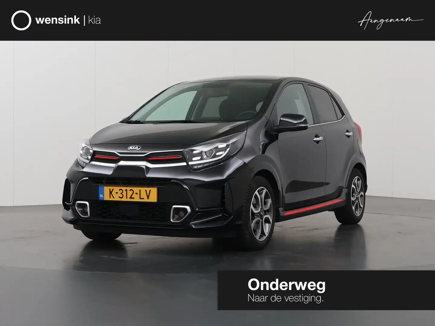 Kia Picanto 1.0 DPi GT-Line | Navigatie | Parkeercamera | Appl Schwarz - 1