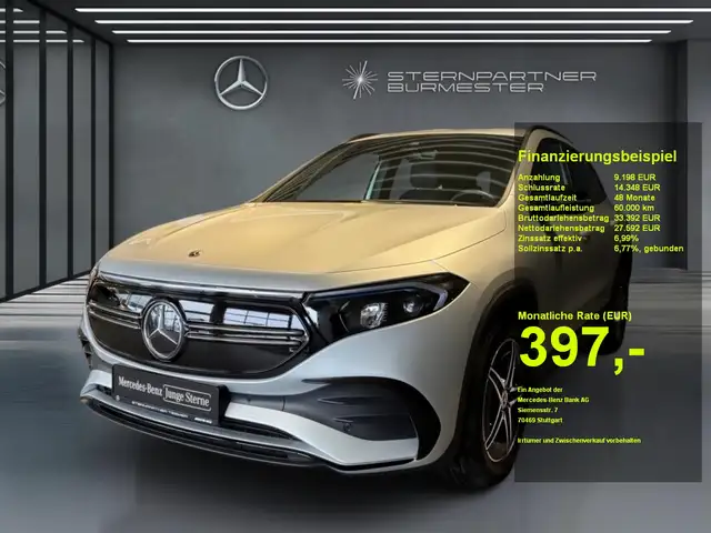 Mercedes-Benz EQA 300 4M AMG+Night+Navi+MBUX+Ambiente+CarPlay+
