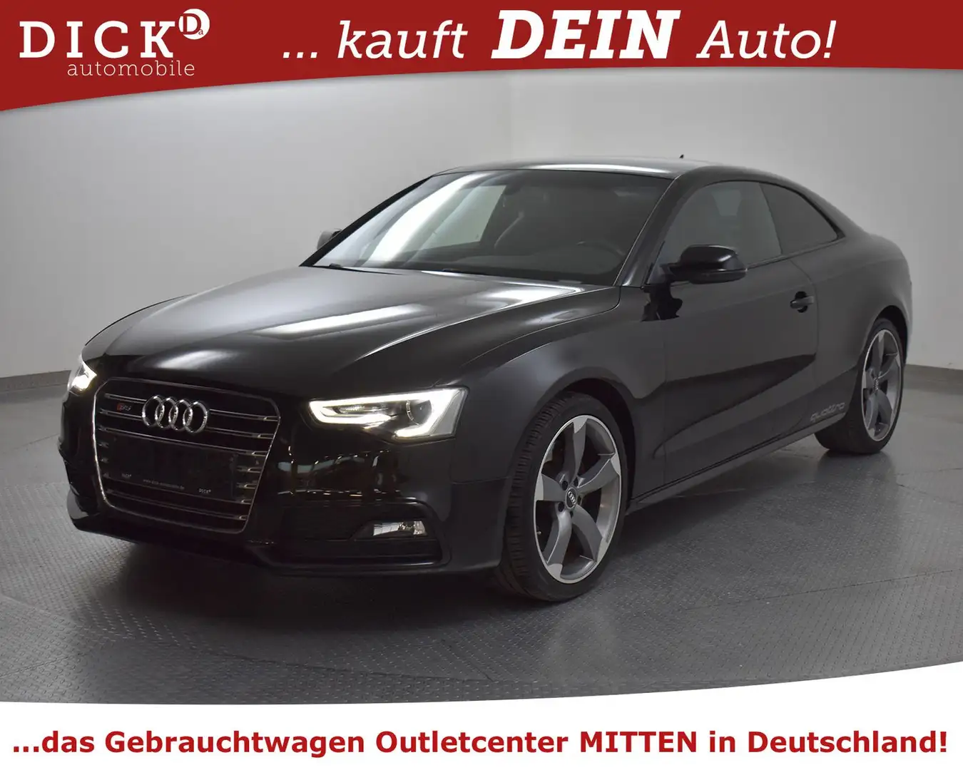 Audi S5 Coupe 3.0 TFSI Quatt PANO+MEMO+KAM+XENON+19" Noir - 2