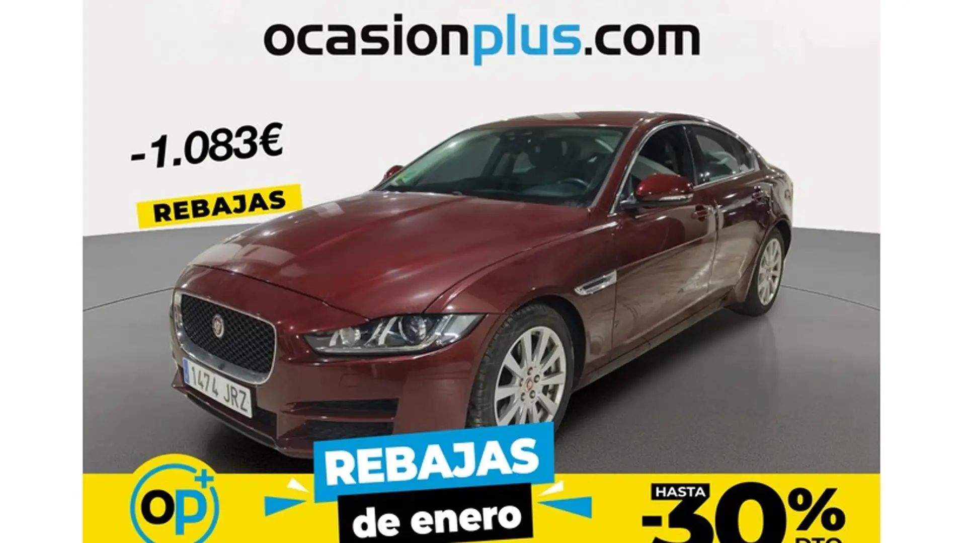 Jaguar XE 2.0 Diesel Pure 180 Rouge - 1