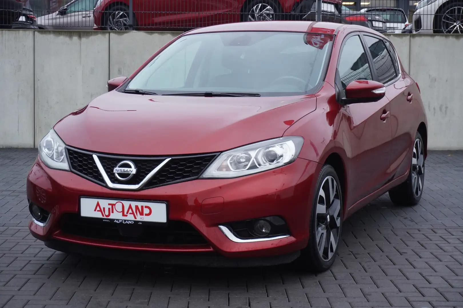 Nissan Pulsar 1.2 360° Navi ACC Totwinkel Spurhalte DAB Rot - 2