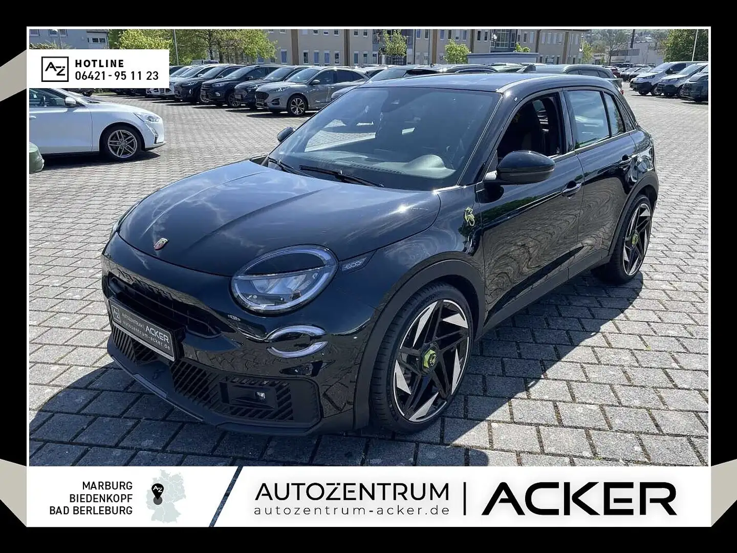Abarth 600e Abarth Turismo 54kWh LED/ACC Noir - 1