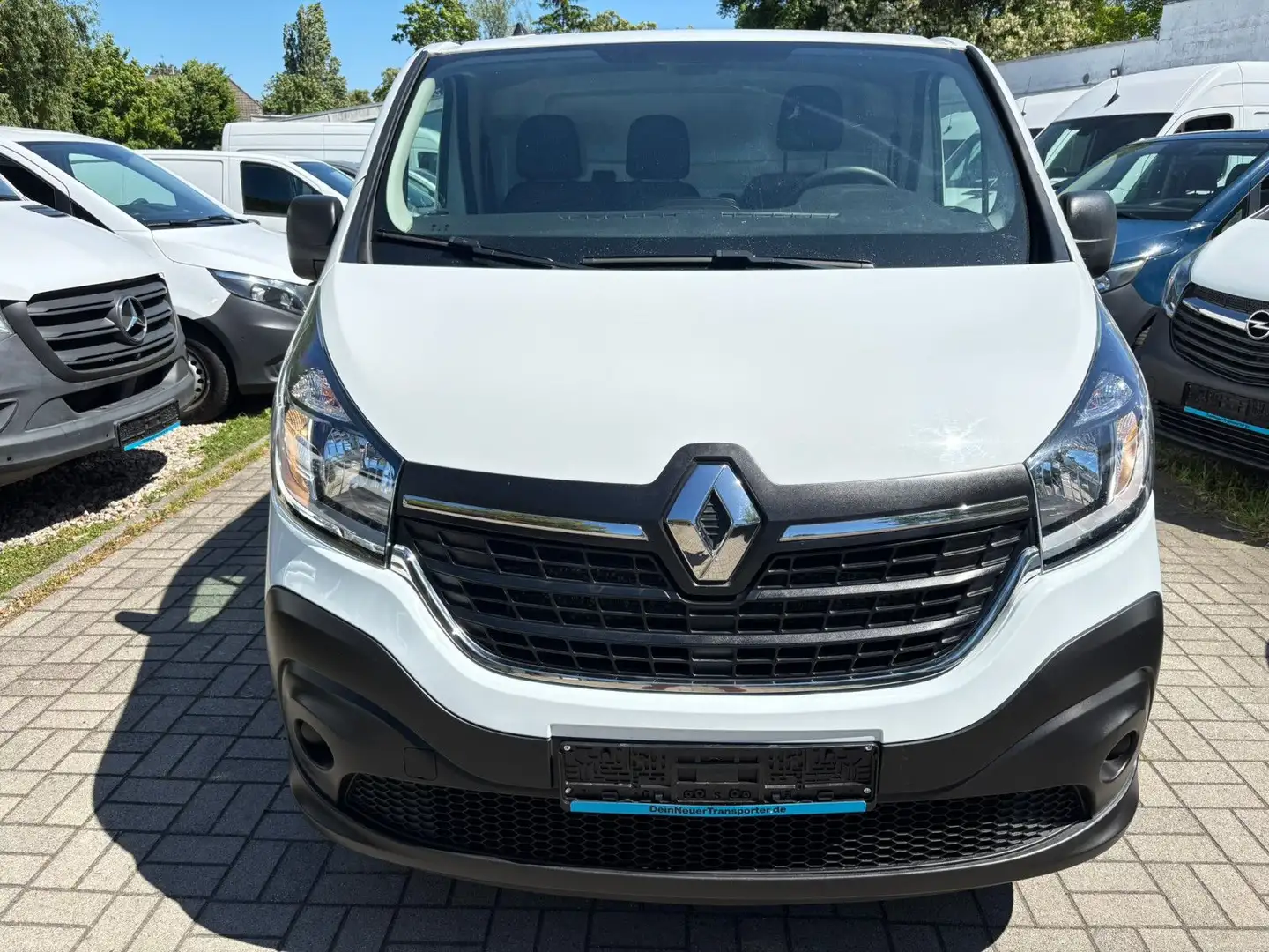 Renault Trafic L2H1|120PS|3,05t|KOMFORT|AC|1.HAND|TÜVneu Blanc - 2
