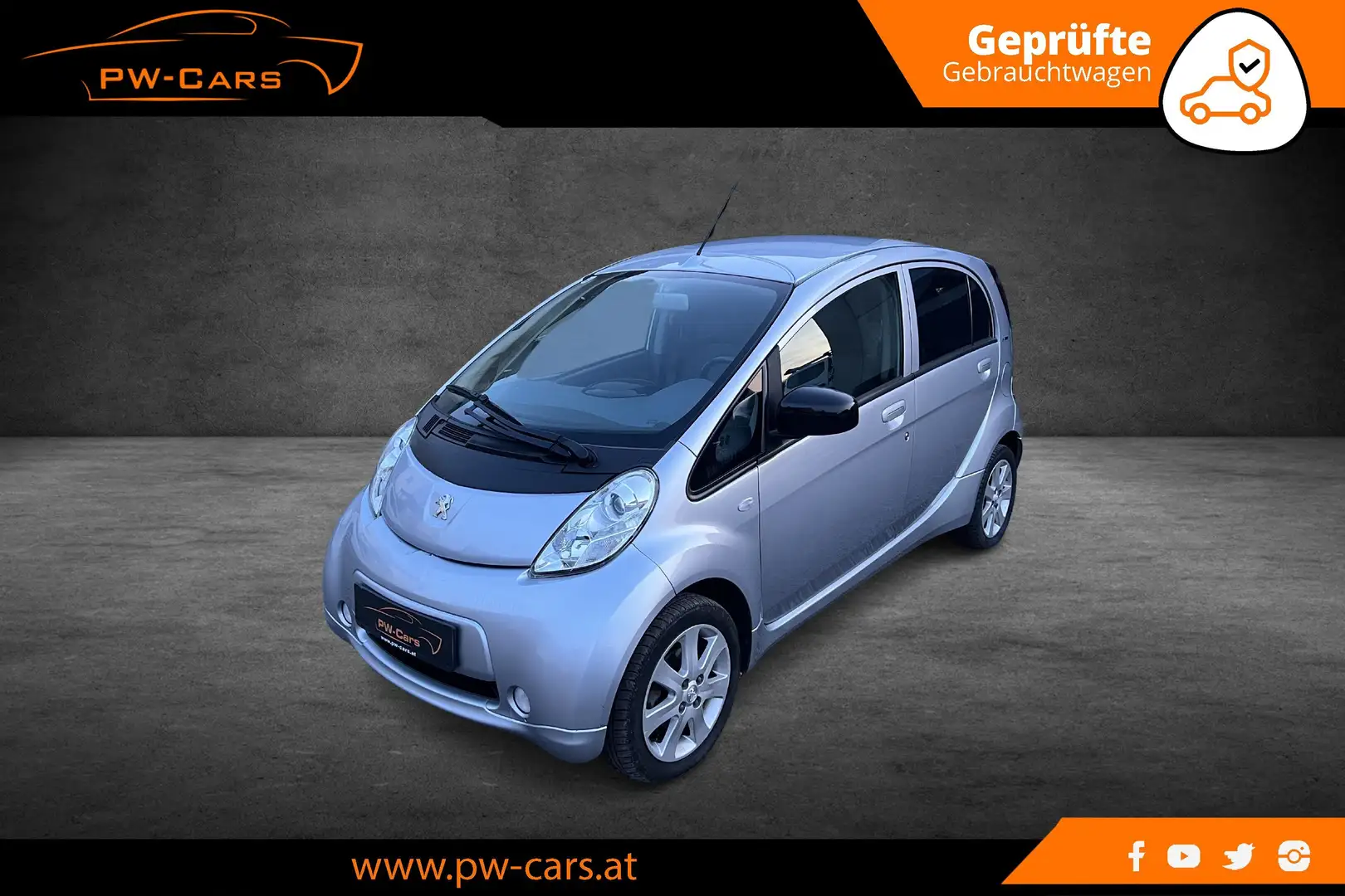 Peugeot iOn 14,5kWh High Line Silber - 1