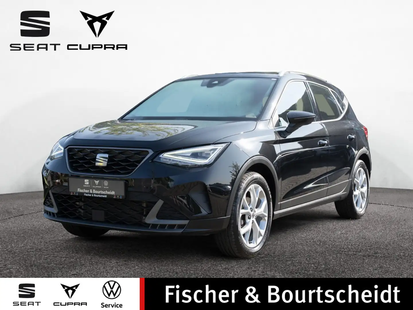 SEAT Arona 1.0 TSI FR NAVI LED PDC FACELIFT FULL L Schwarz - 1