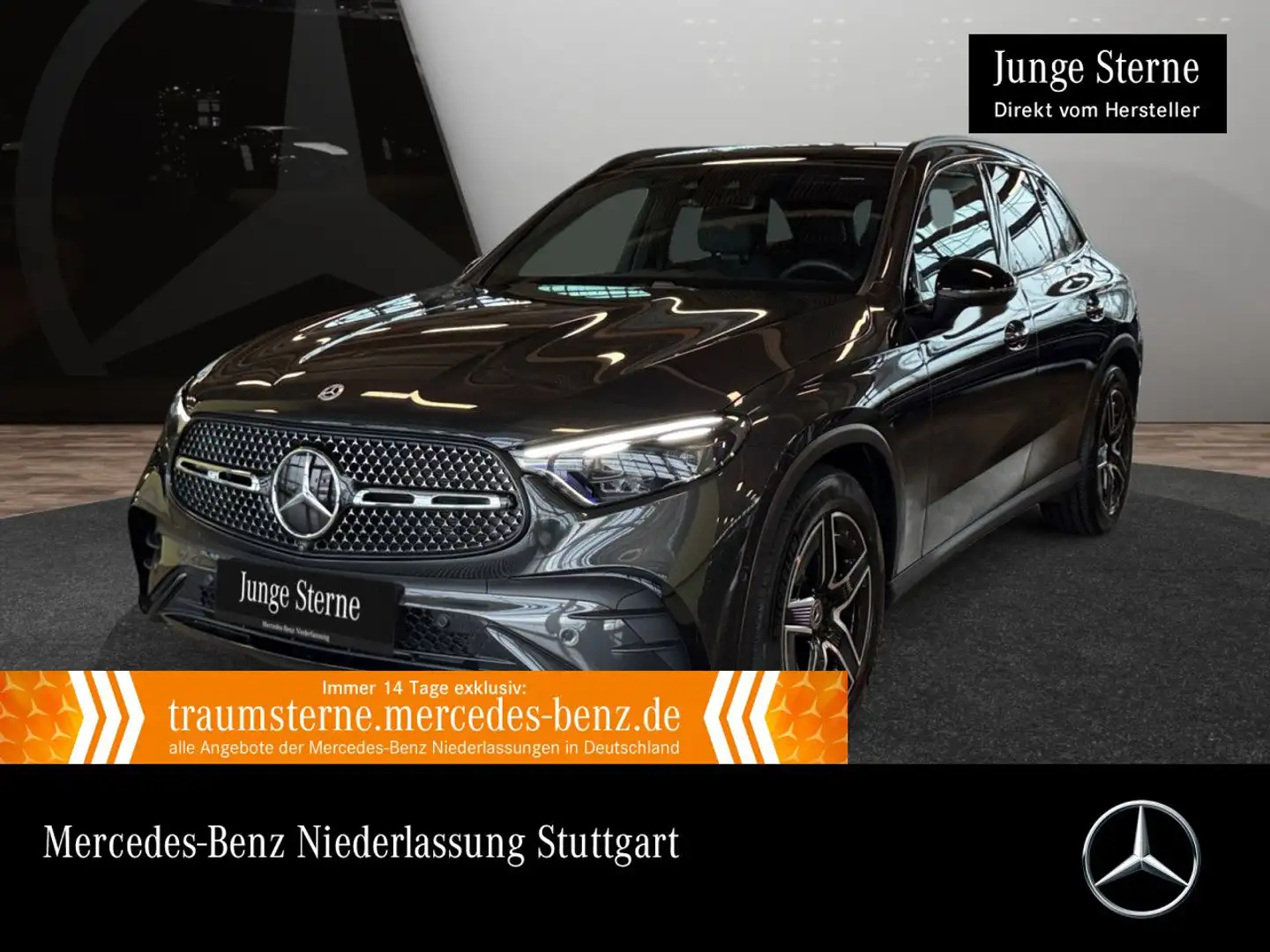 Mercedes-Benz GLC 450 d 4M AMG+NIGHT+PANO+360+AHK+BURMESTER+9G Grau - 1