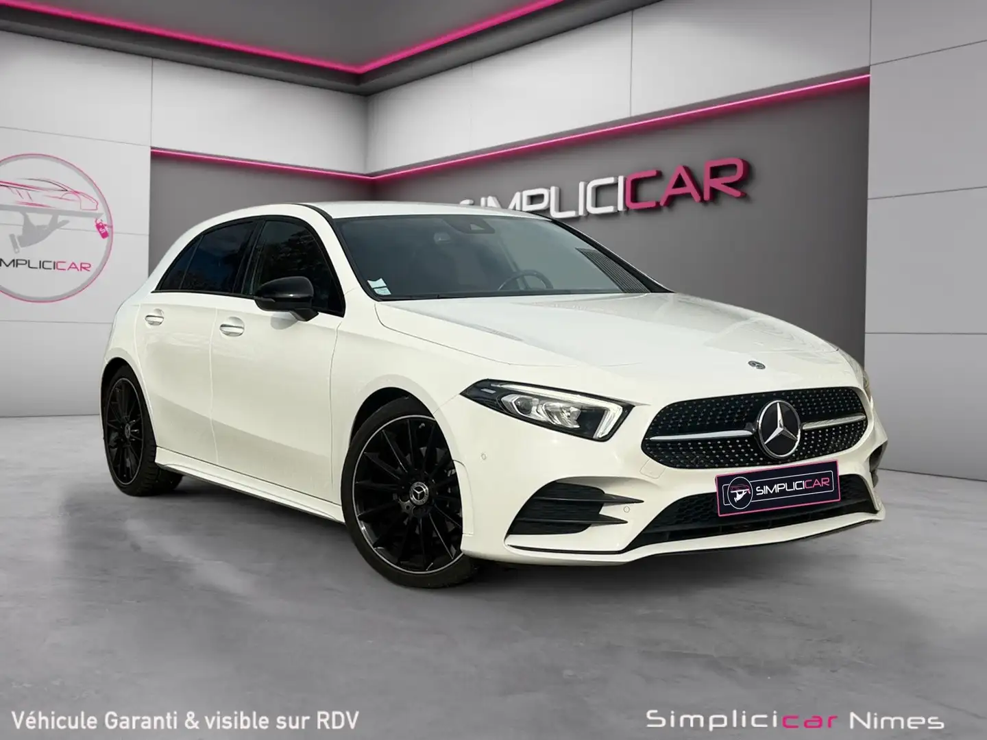 Mercedes-Benz A 180 Classe A 180 d 8G-DCT AMG Line Blanc - 1