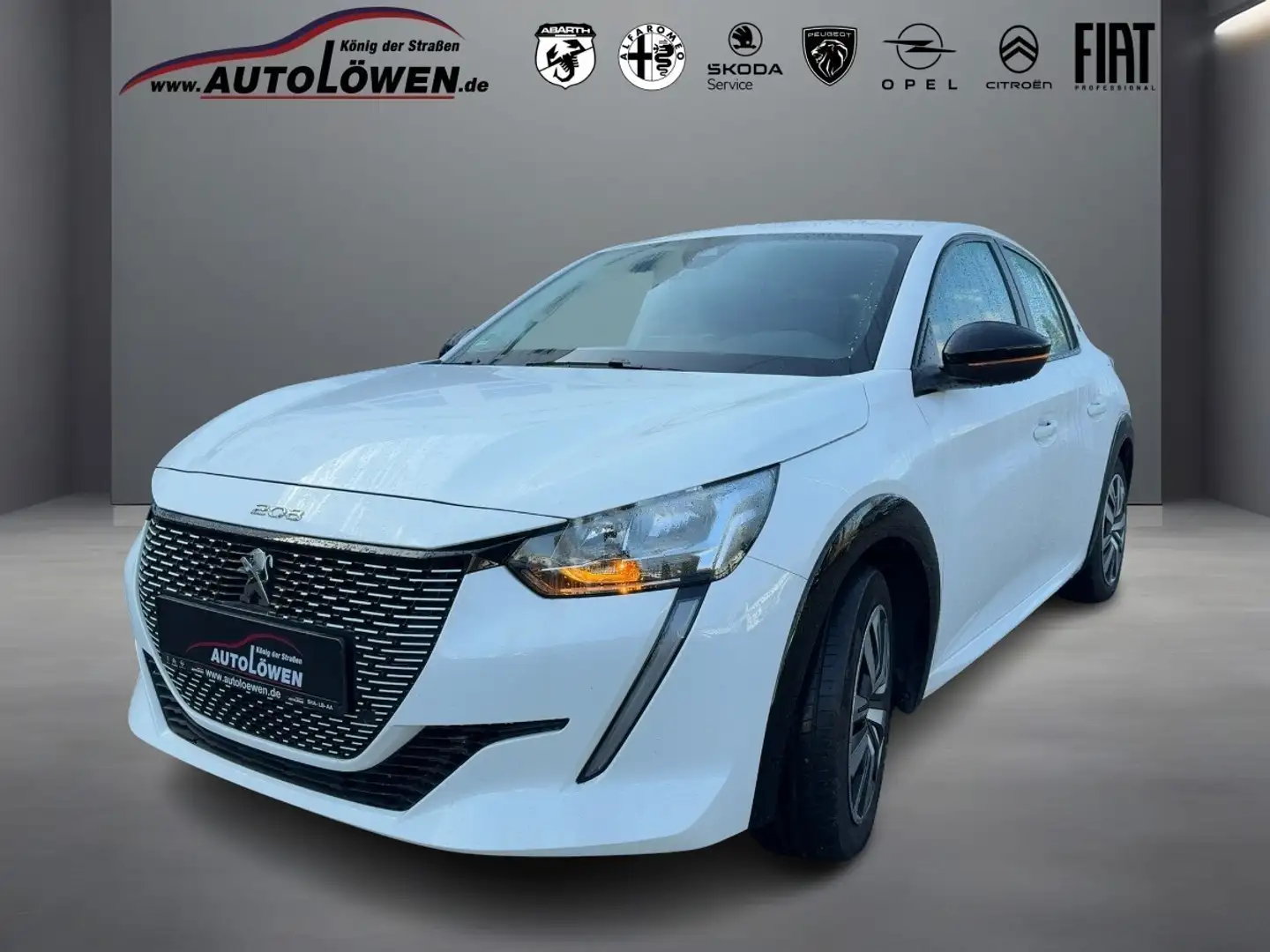 Peugeot 208 Elektromotor Active Blanc - 1