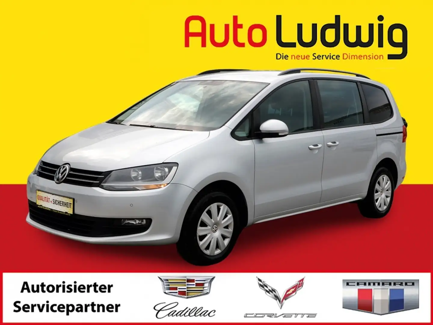 Volkswagen Sharan Trendline BMT 2,0 TDI DPF 4Motion Zilver - 1