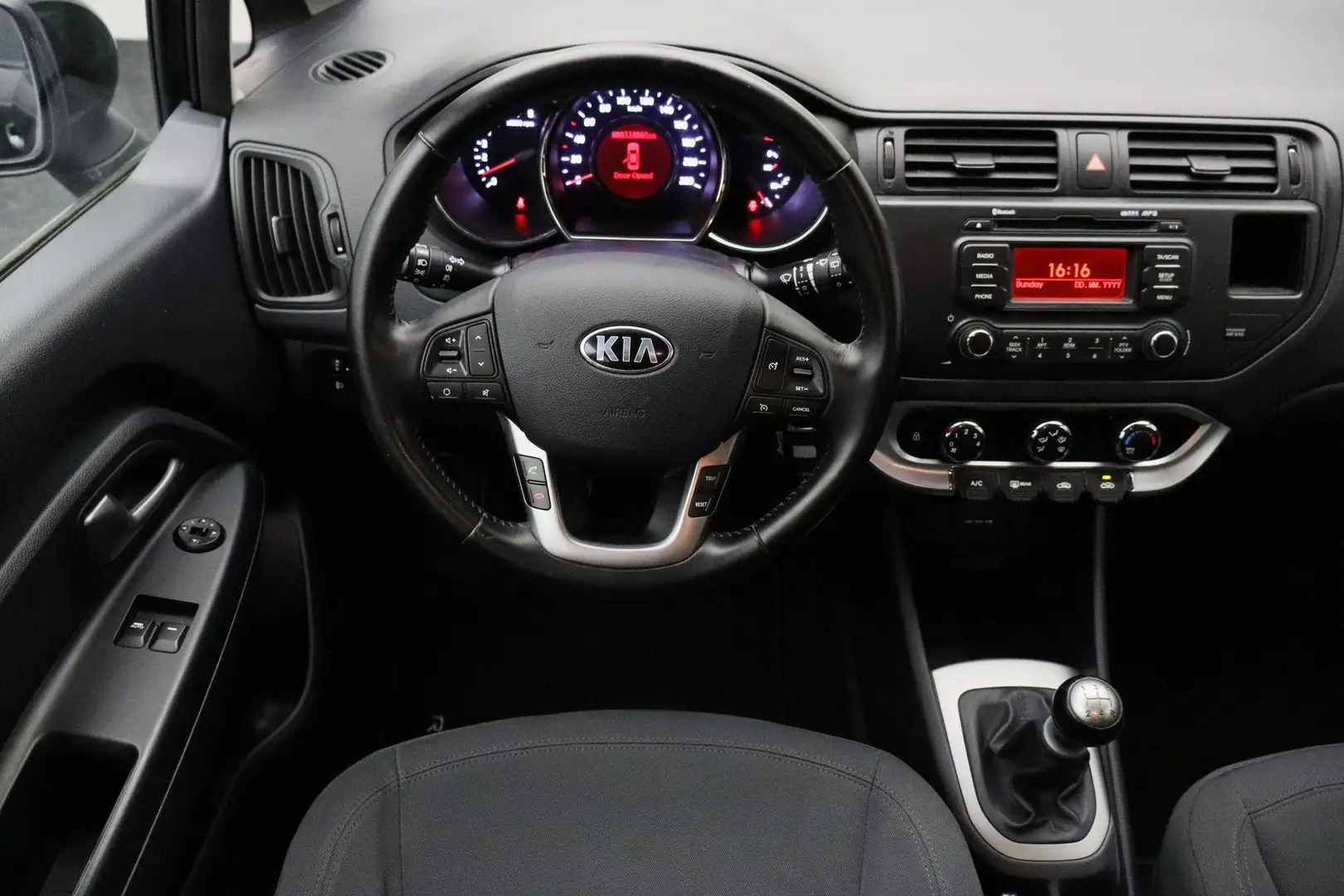 Kia Rio 1.2 CVVT BusinessLine 2014 | Dealeronderhouden | 1 Czarny - 2
