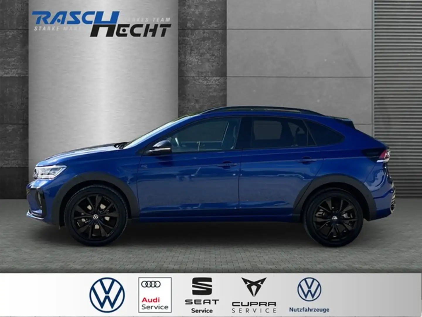Volkswagen Taigo R-Line 1.5 TSI DSG*AHK*LED*NAVI*SHZ* Blau - 2