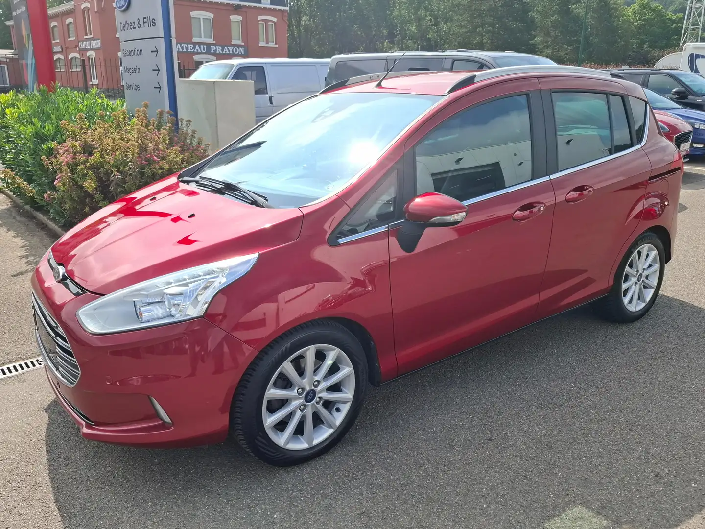 Ford B-Max B-Max 1.6i Ti-VCT Titanium PowerShift Rouge - 1