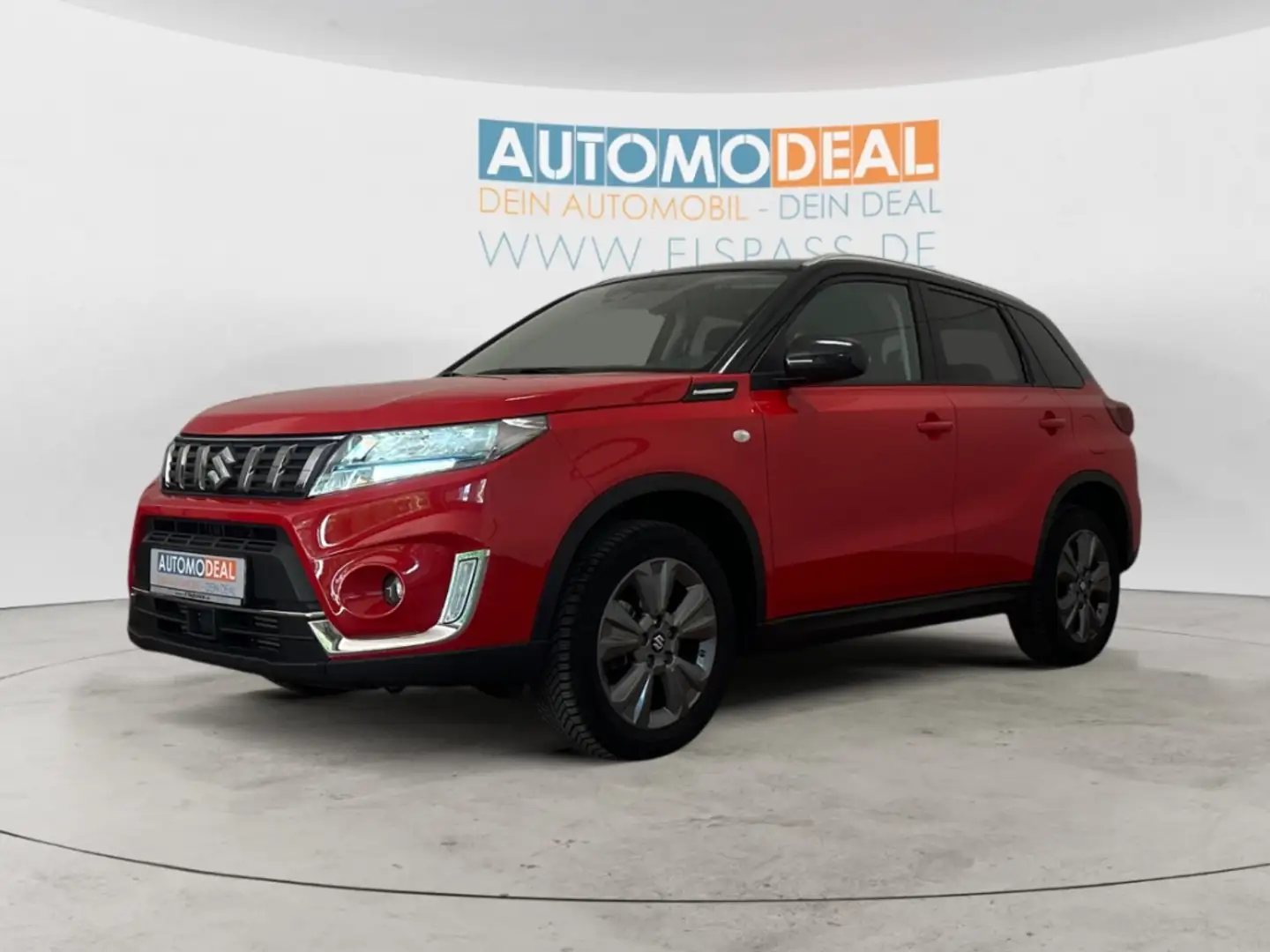 Suzuki Vitara 1.4 Mild-Hybrid Club 4x2 ALLWETTER LED KAMERA SITZ Červená - 2