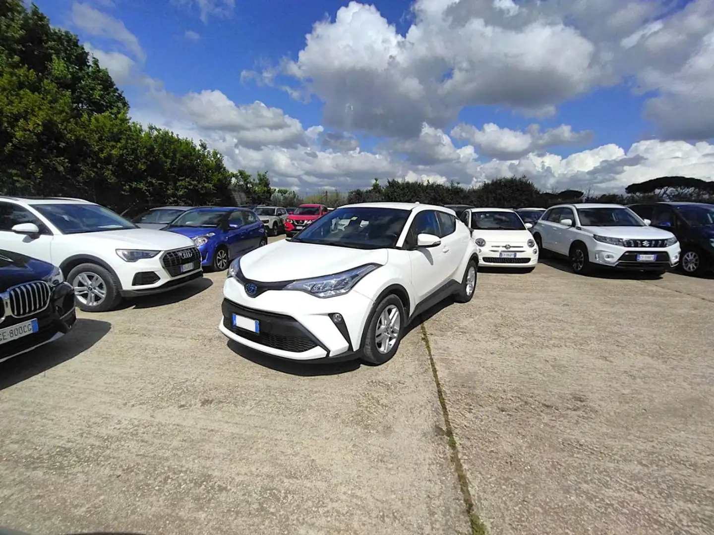 Toyota C-HR 1.8h E-CVT 98cv(122cv) SAFETYPACK CRUISE CONTROL White - 1