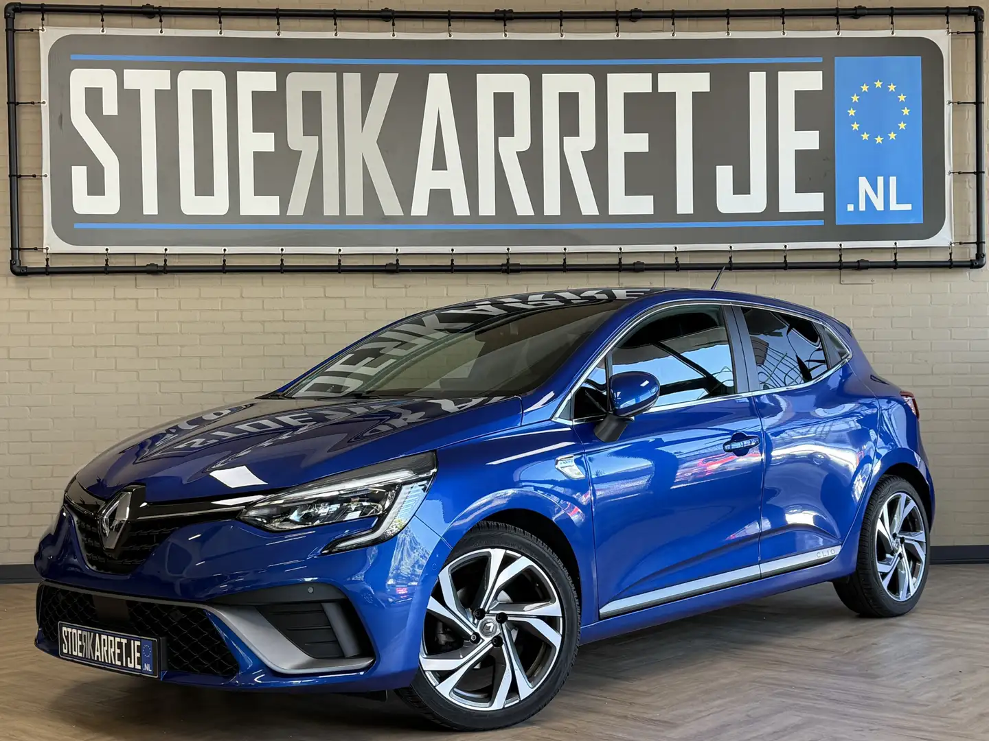 Renault Clio 1.0 TCe 100 R.S. Line | Groot Navi | 360 camera | Blauw - 1