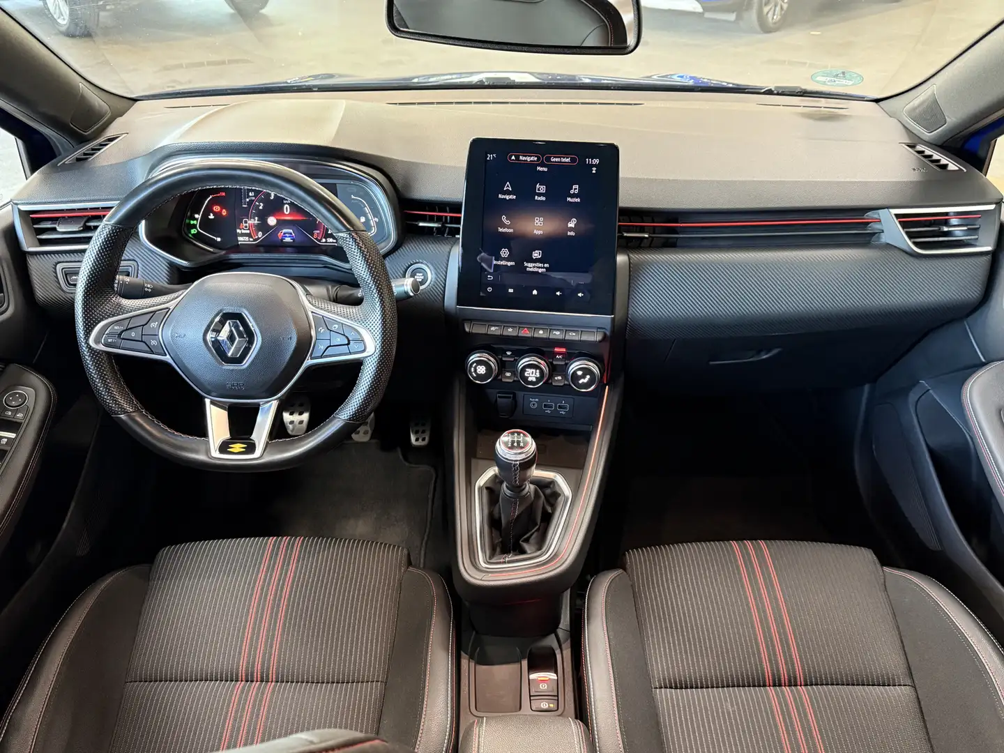 Renault Clio 1.0 TCe 100 R.S. Line | Groot Navi | 360 camera | Blauw - 2