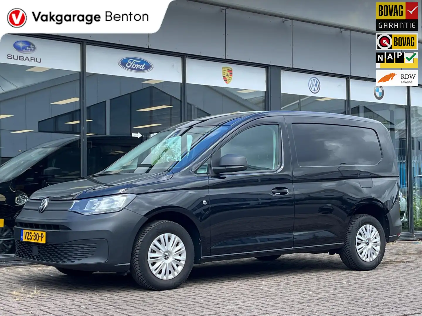 Volkswagen Caddy Cargo 2.0TDi Economy Business + | BPM VRIJ | Apple Zwart - 1