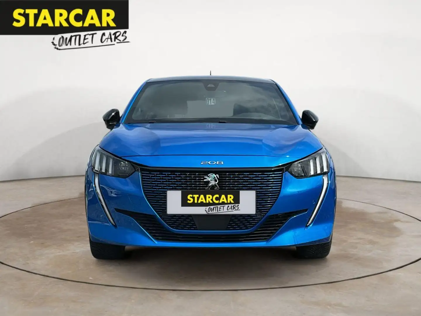 Peugeot e-208 GT LINE+NAVI+FULL-LED+CITY-PAKET-PLUS+180° Bleu - 2