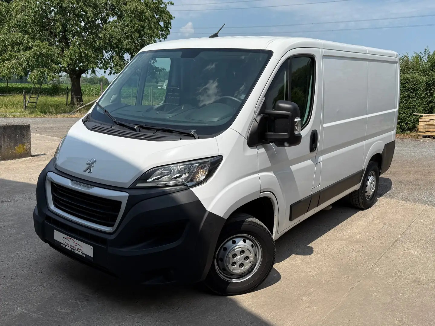 Peugeot Boxer 2.2 D, Navi, Airco, 1er propriétaire Blanc - 1