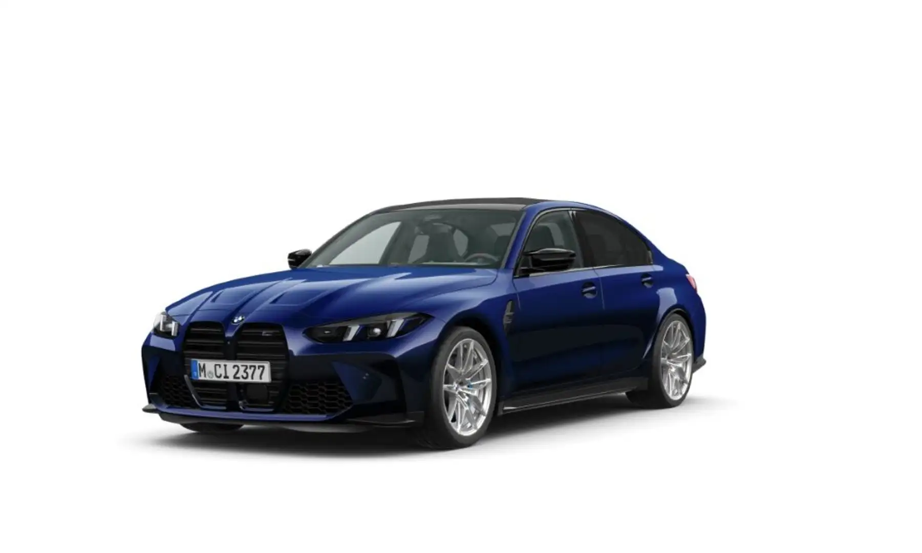 BMW M3 Competition M xDrive *M Carbon Schalensitze* Blau - 2