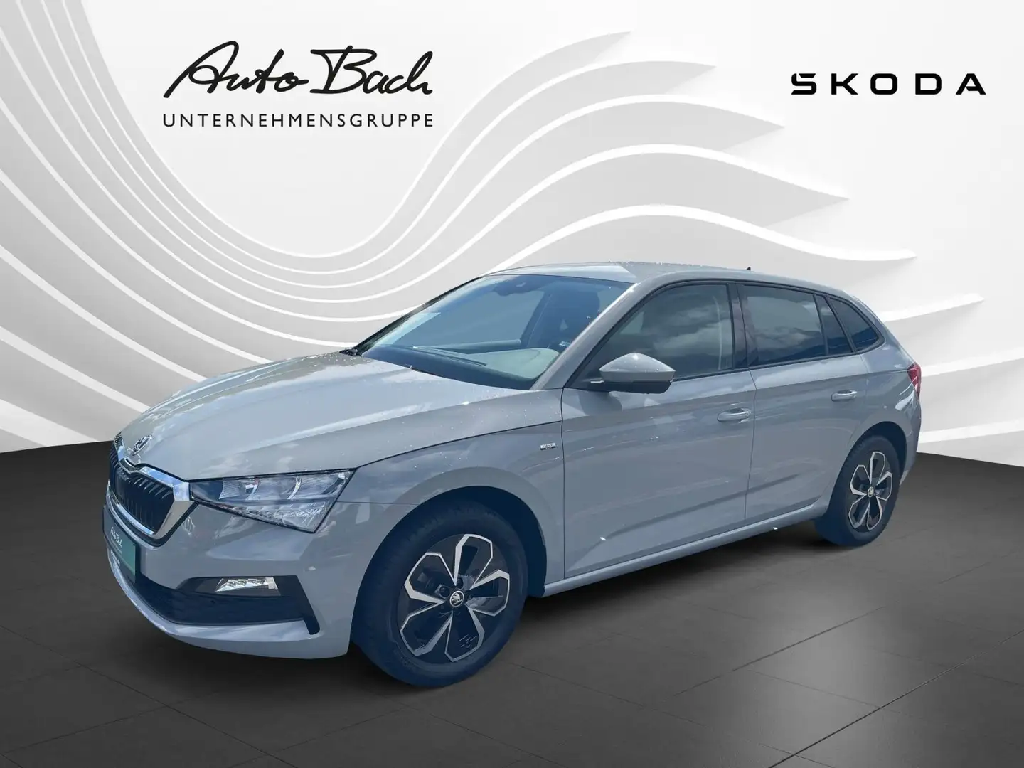 Skoda Scala 1.0 TSI Drive DSG LED CarPlay GRA EPH AHK Gris - 1