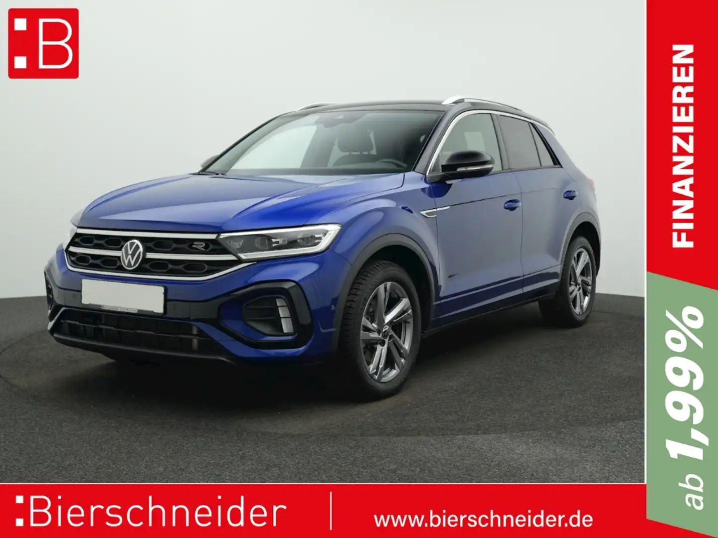 Volkswagen T-Roc 2.0 TDI DSG R-Line 5.-J.-GAR STANDHZ EASY-OPEN Blau - 1