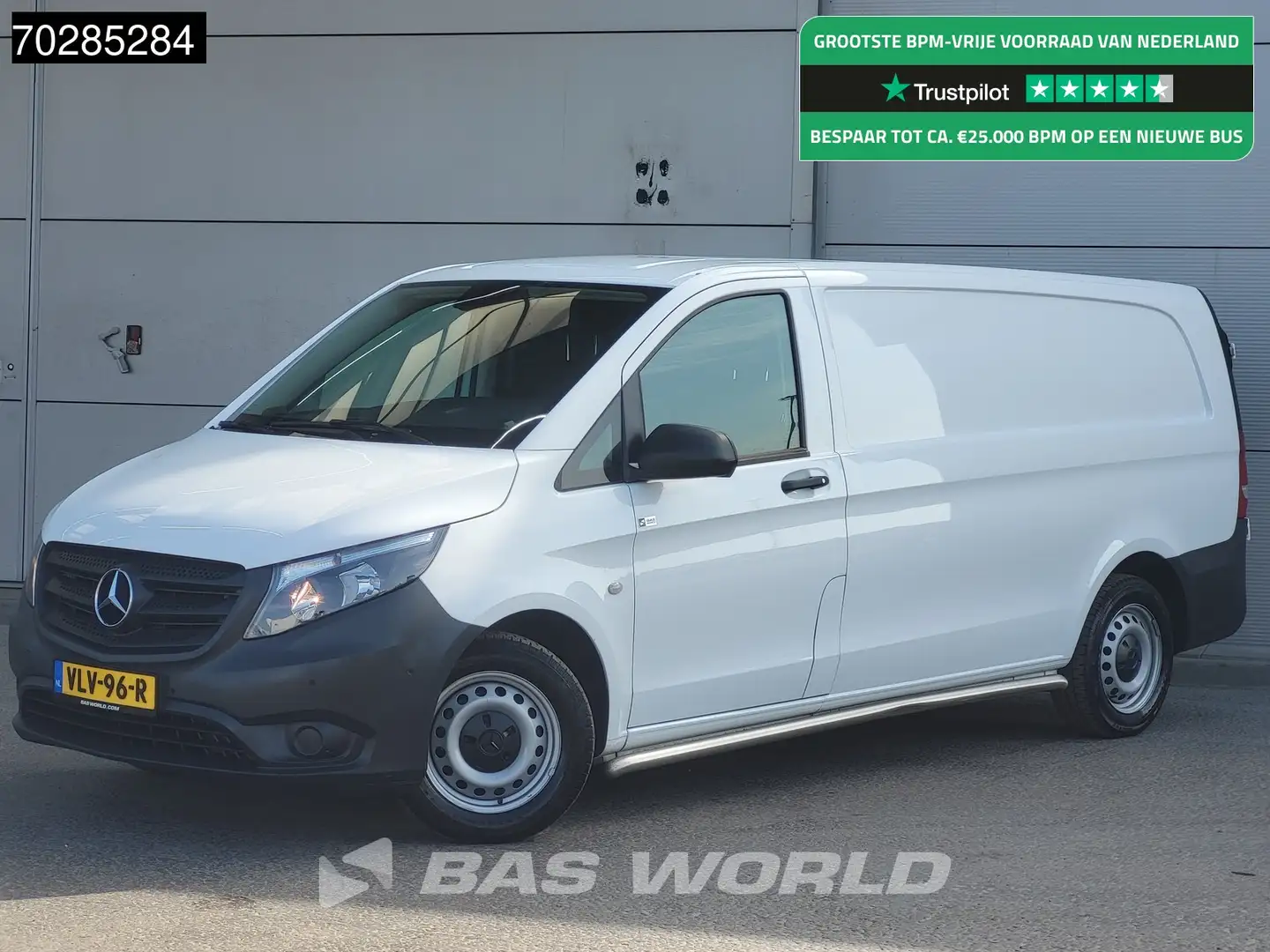 Mercedes-Benz Vito Automaat L3H1 Navi Trekhaak Airco Cruise Camera Pa Wit - 1