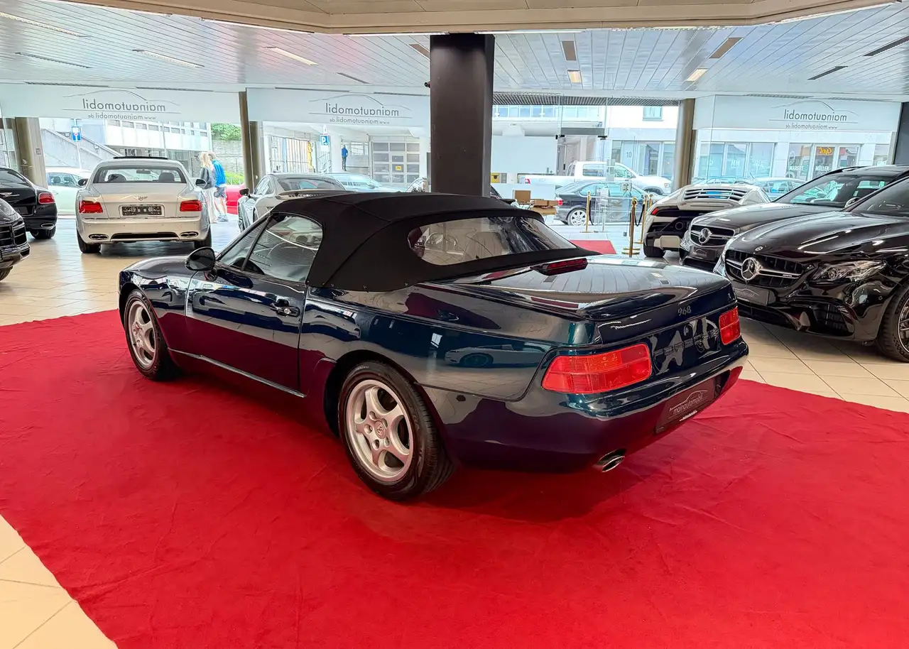 Porsche 968 Cabrio H-Zulassung Klima Tempomat Sitzheizun, foto 8