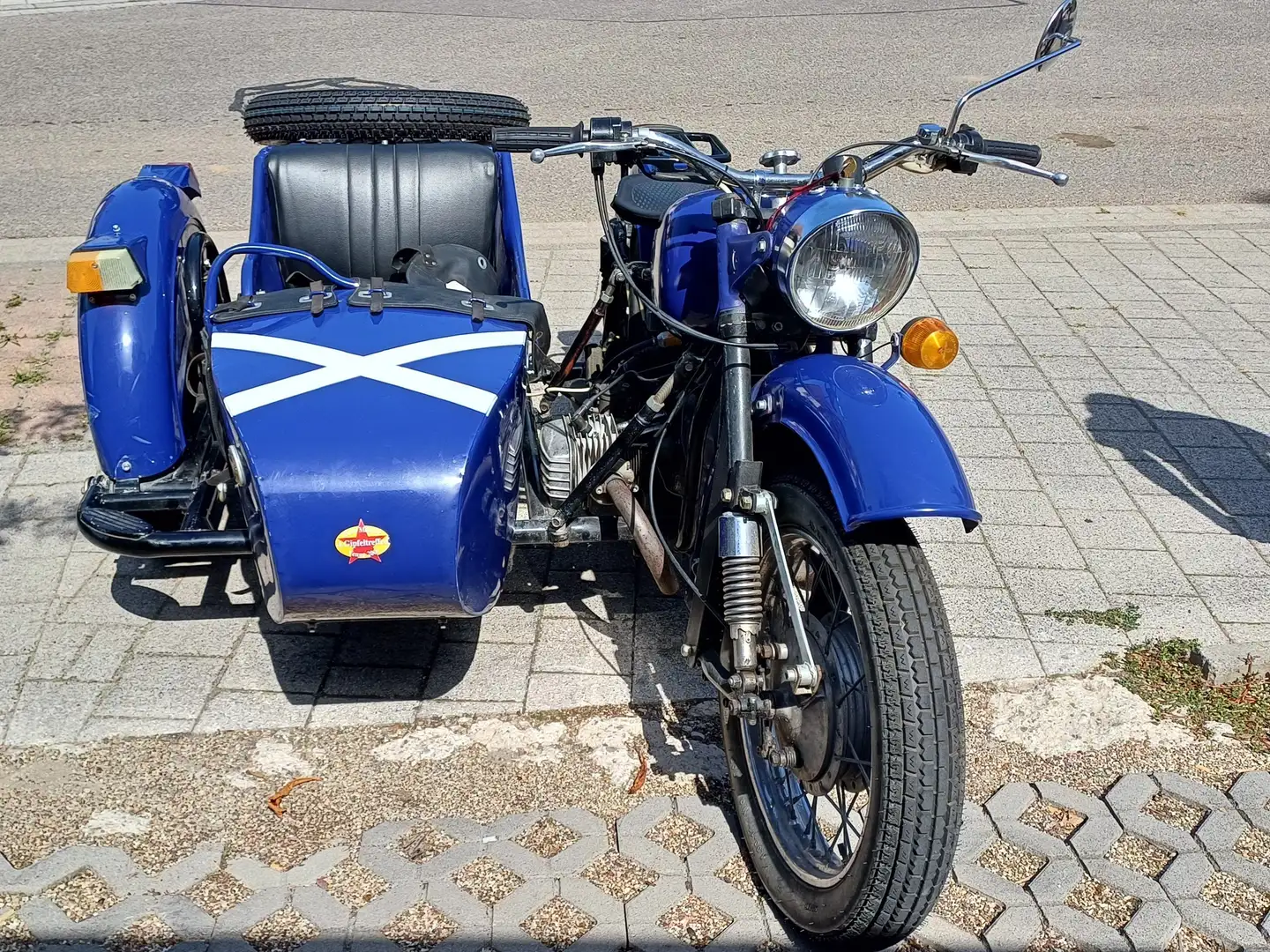 Dnepr K 650 KMZ Niebieski - 1