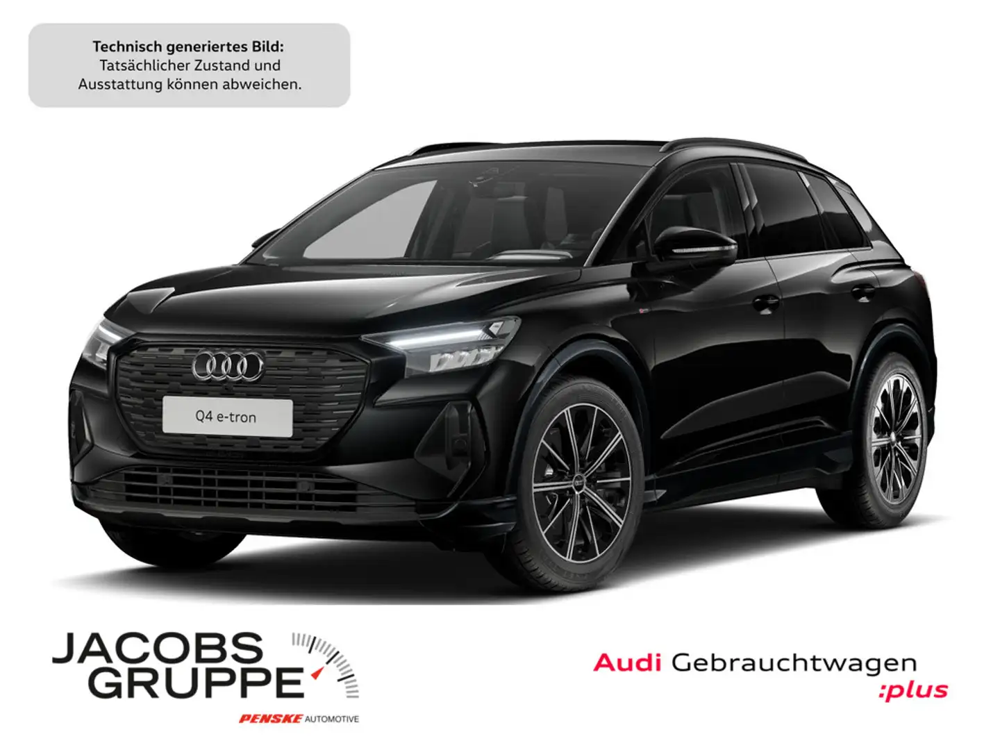 Audi Q4 e-tron Schwarz - 1