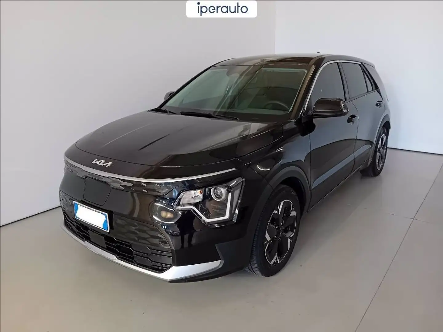 Kia Niro ev 64,8 kwh business Zwart - 1